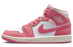 Кроссовки Jordan Air Jordan 1 Mid "Strawberries And Cream" (Женская размерная сетка)