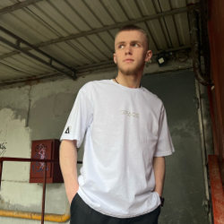 Футболка SPACE OverSize Белый Light