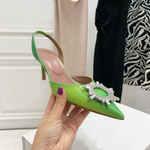 Amina Muaddi Pumps