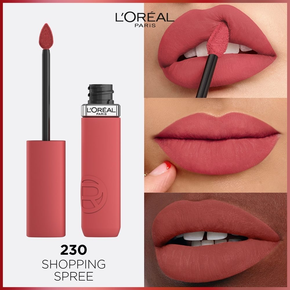 L’Oreal Paris Infaillible Matte Resistance - Матовая увлажняющая помада, 5 ml