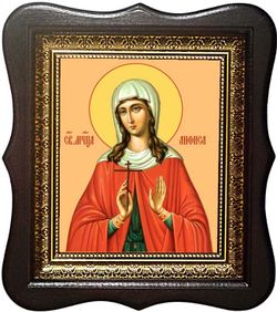 Анфиса Римская Святая мученица. Икона на холсте.