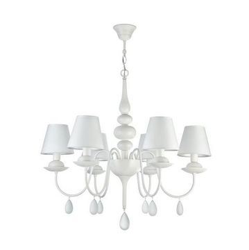 Люстра подвесная FR5756-PL-06-W белый Freya Eliza