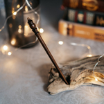 Деревянная заколка шпилька украшение для волос из Сибирского кедра. H15