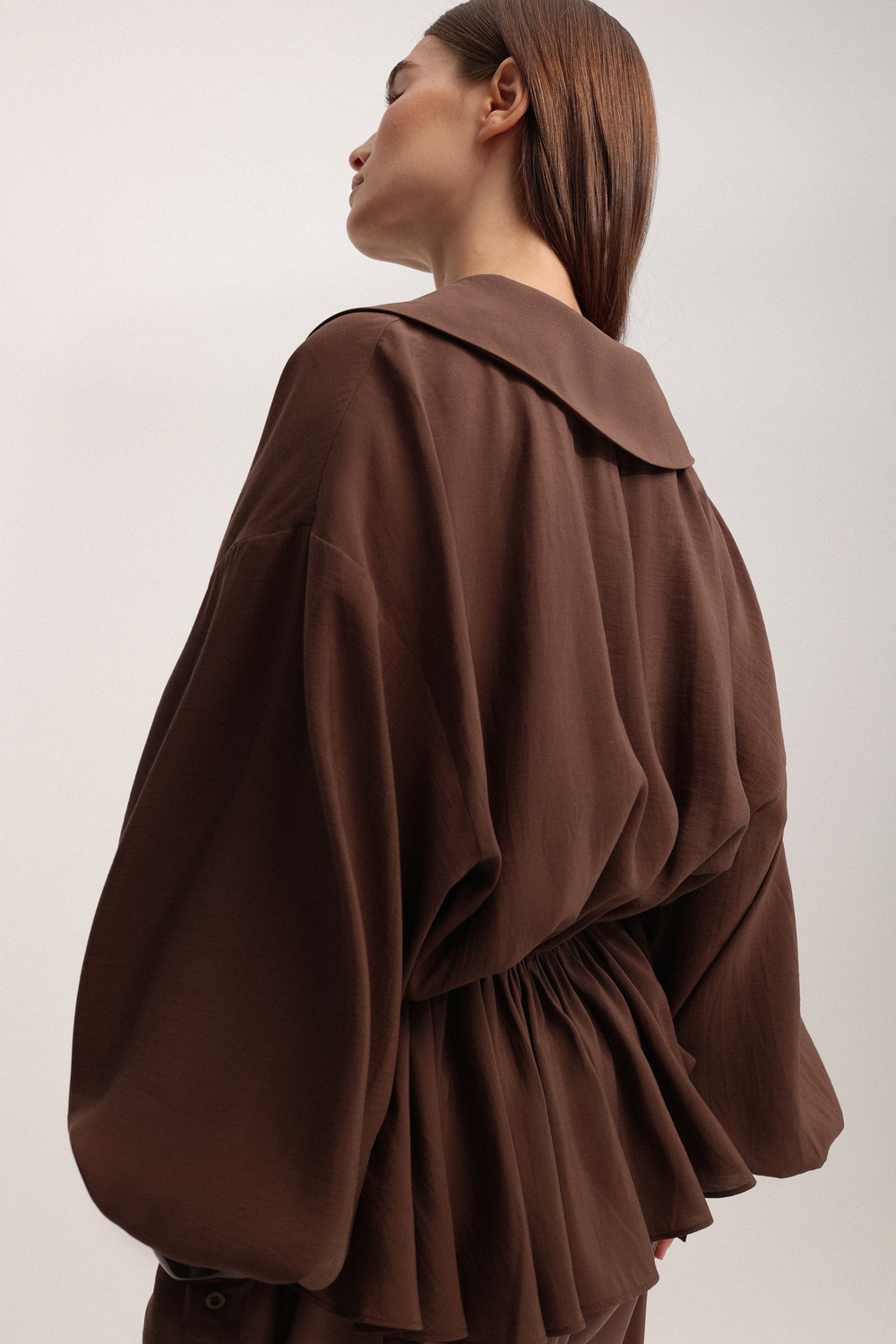 Блуза с баской