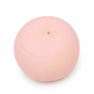 Телесная мялка-антистресс в форме груди (Цвет: телесный)