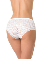 Трусики-слипы с ажурной задней частью (Размер: XL) (Цвет: бежевый)