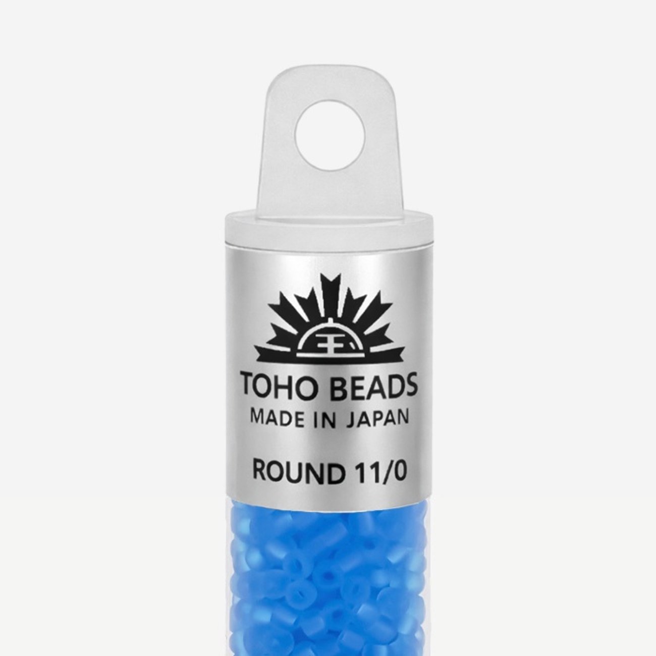 Японский бисер TOHO Round 11/0 (№3BF), прозрачный матовый