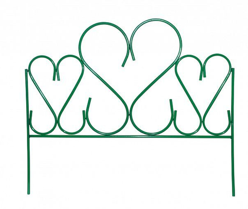 Забор декоративный ЛДН Амурный, 80 x 71 см, 5 секций, 28555