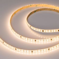 Светодиодная лента герметичная SPI-SE-A120-10mm 24V Warm2700-PX6-BPT (11 W/m, IP65, 2835, 5m) (Arlight, бегущий огонь) 049442