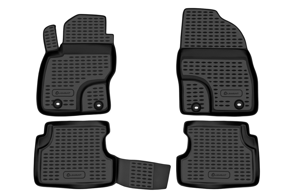 Коврики в салон для FORD Focus II 2004-2011, 4 шт. (полиуретан) арт.NLC.16.03.210
