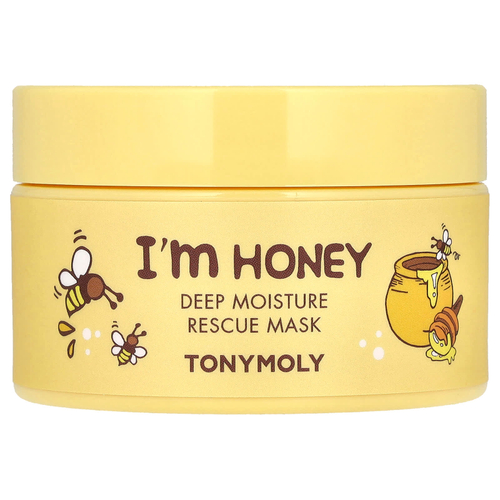 TonyMoly, I'm Honey, восстанавливающая маска для глубокого увлажнения, 100 г (3,52 унции)