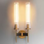 Настенный светильник Alouette 2 brass