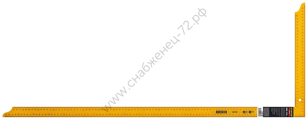STAYER 1000 х 370 мм, цельнометаллический угольник, Professional (3438-100)