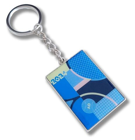 Брелок Australian Open Keyring Poster Court Print