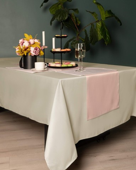 Скатерть круглая 160 Sofi De MarkO Серенити кремовая