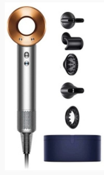 Фен Dyson Supersonic HD08 Nickel/Cooper( с кейсом)