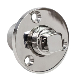 Шпигат нерж. 24,5мм с резьбовой пробкой, Marine Rocket