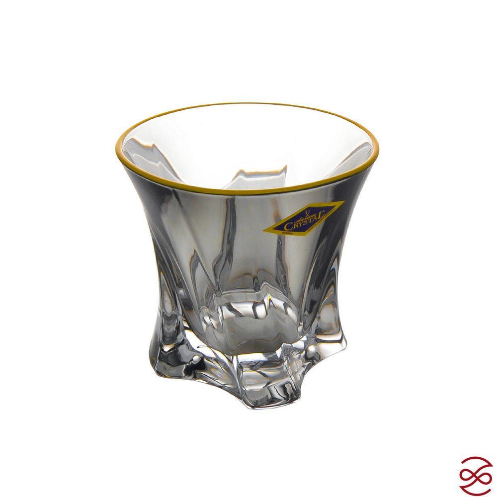 Набор стаканов для виски Aurum Crystal Cooper 320 мл зол.