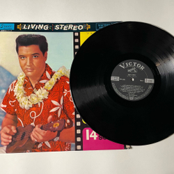 Винтажная виниловая пластинка LP Elvis Presley Blue Hawaii (Japan 1961) (No Obi) Moonlight Swim