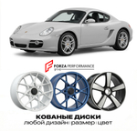 КОВАНЫЕ ДИСКИ для Porsche Cayman 987C 2005-2012 Порше