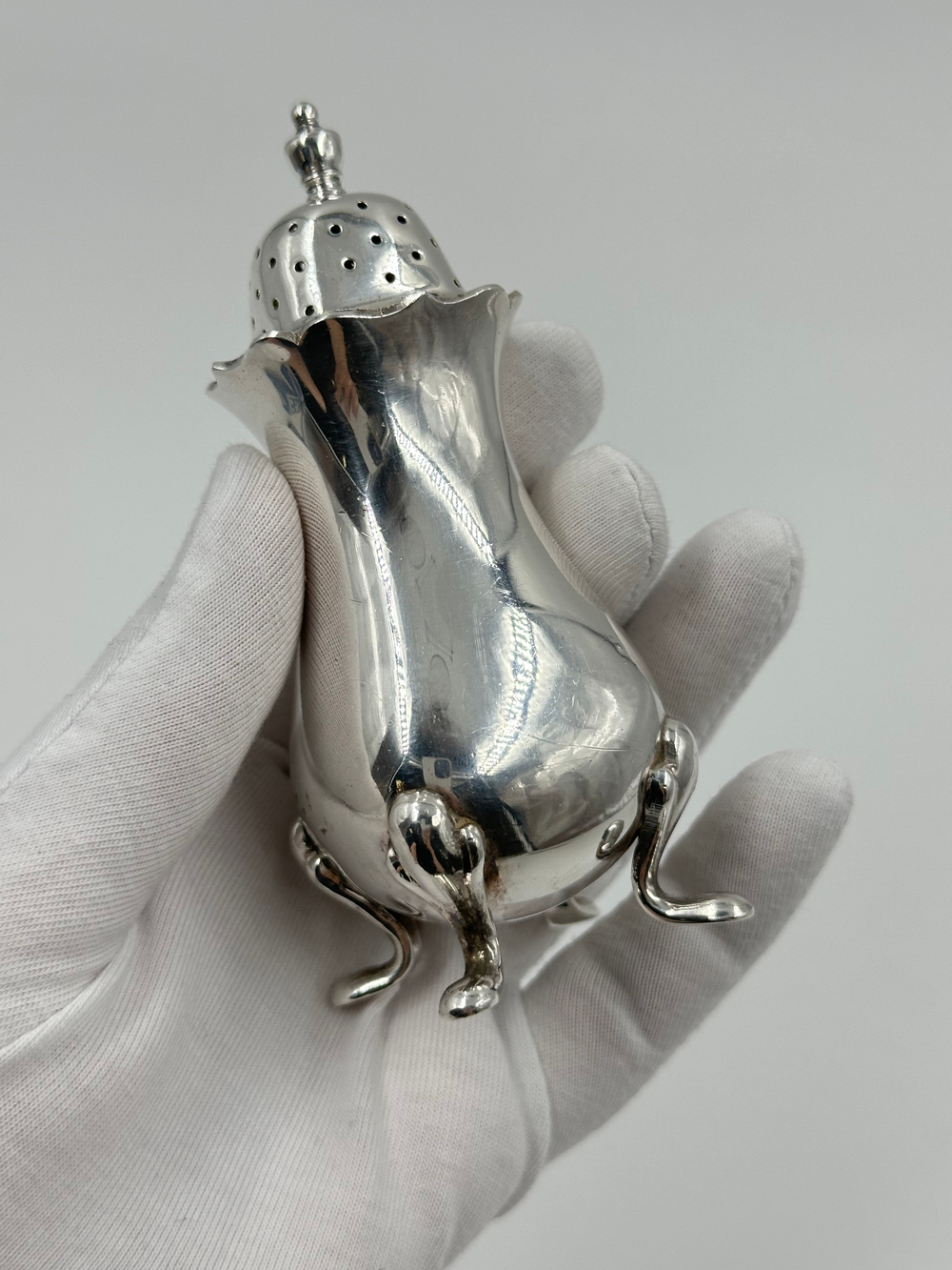 Солонка посеребренная Kingsway