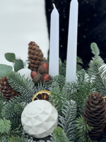 Композиция настольная со свечами