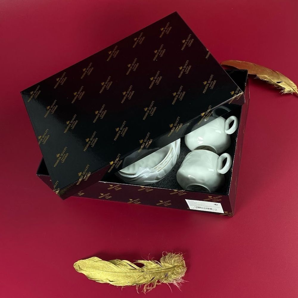 Lenardi 133-423 Кофейный набор 12пр.120мл в под.уп.(х12)Фарфор