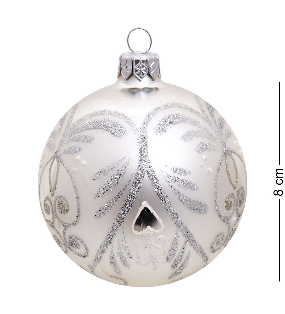 Элита НФШ-1209/4 Набор ел.украшений Шар 2шт «Очарование» 80 мм