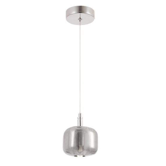 Подвесной светильник Crystal Lux Box SP1 Chrome/Smoke