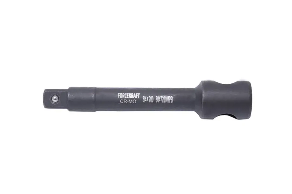 Удлинитель ударный с отверстием под вороток CR-Mo, 200мм, 3/4'' FORCEKRAFT FK-8047200MPB