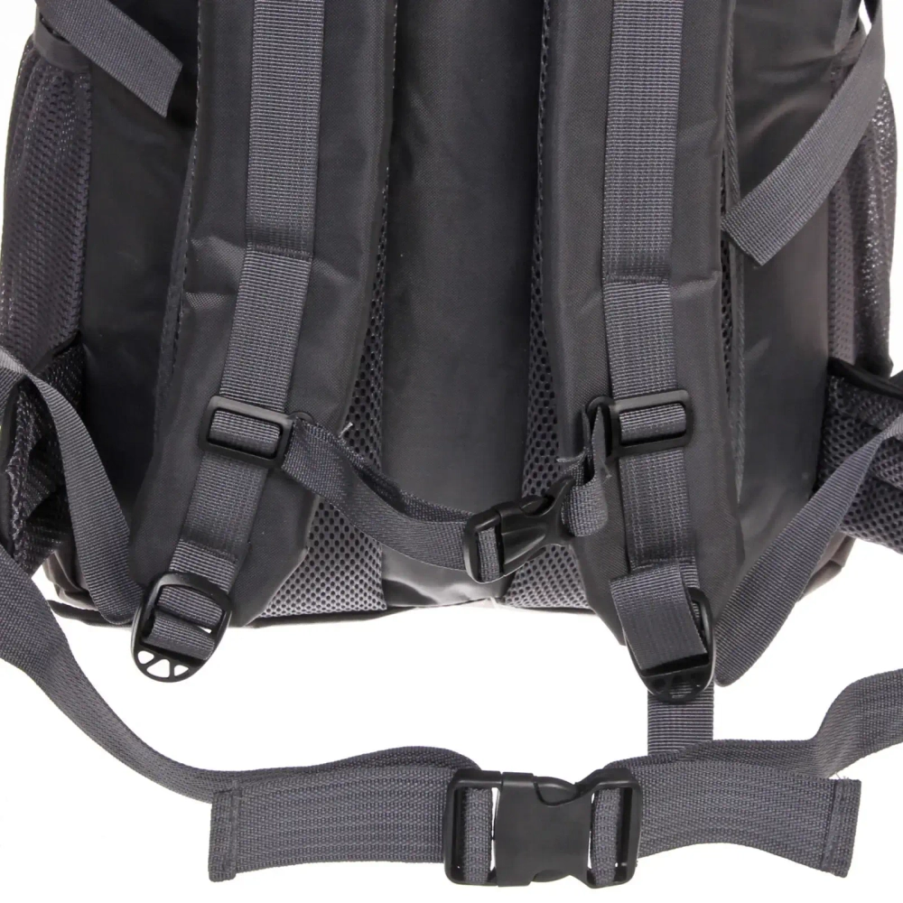 Рюкзак туристический 45л, цвет черный 307