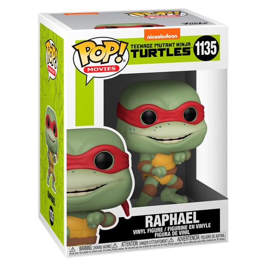 Фигурка Funko POP! Movies TMNT 2 Raphael (1135) 56164 / Фигурка Фанко ПОП! по мотивам франшизы "Черепашки ниндзя", Рафаэль