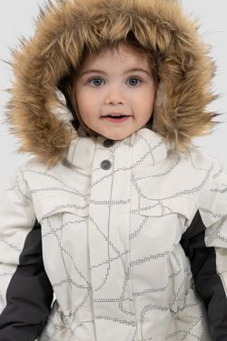 Комбинезон детский SANDAL PR NORPPA светящаяся вьюга на белом