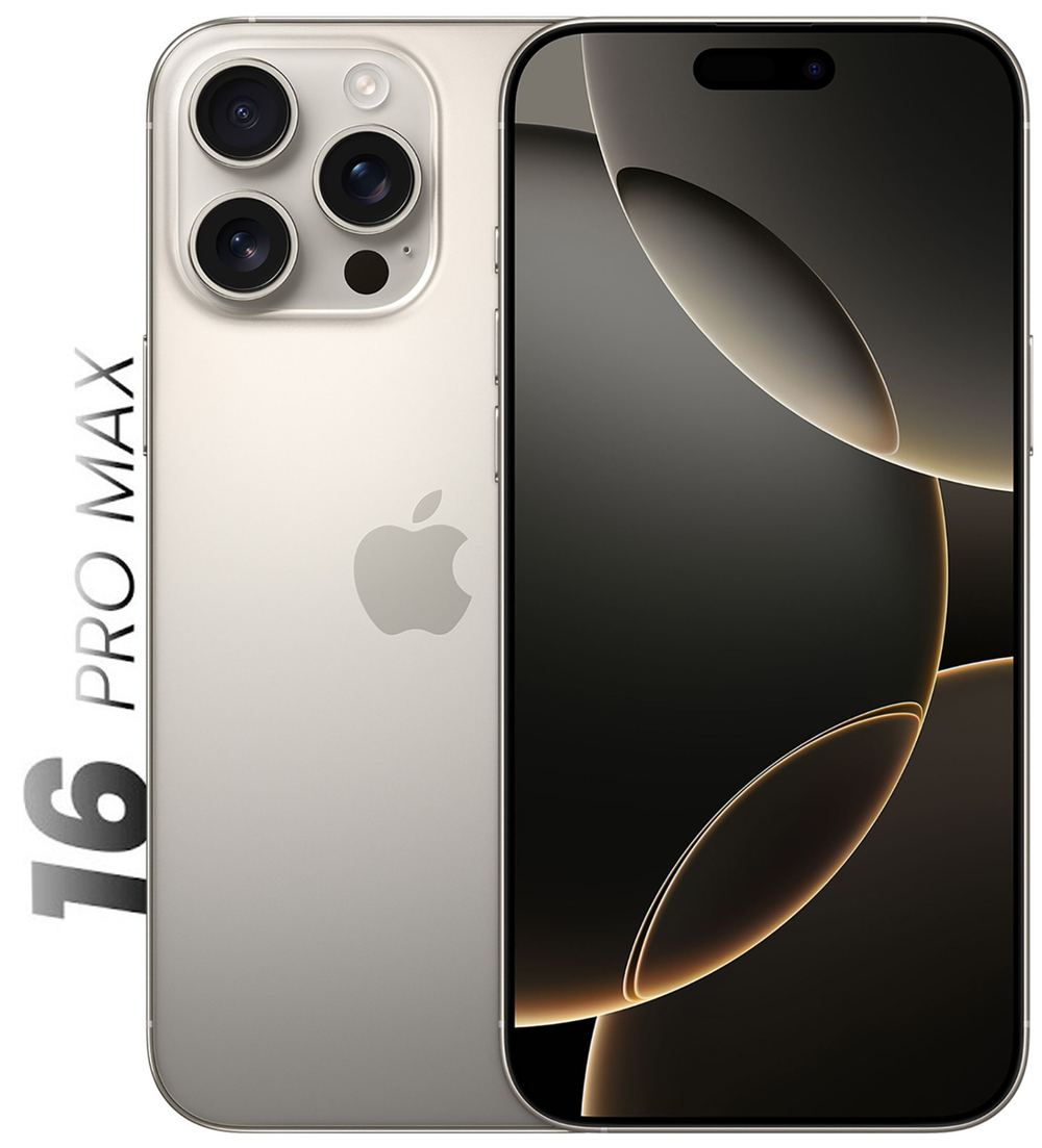 Смартфон Apple iPhone 16 Pro Max 512 ГБ («Натуральный титан» | Natural Titanium)