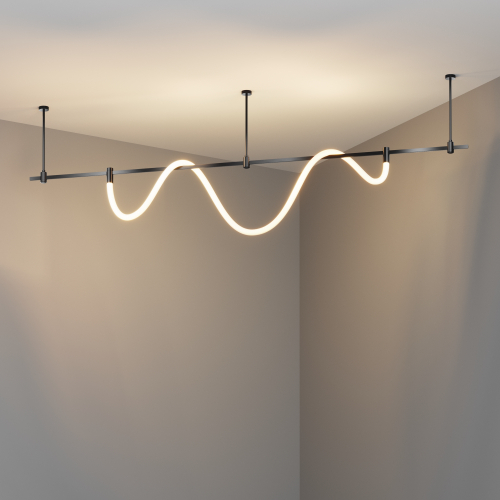 Магнитный трековый светильник Maytoni Flarity Tau TR154-1-27W3K-B