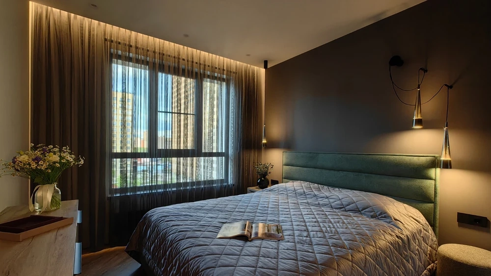 Настенный светильник Maytoni SINTESI P090WL-L24CH3K