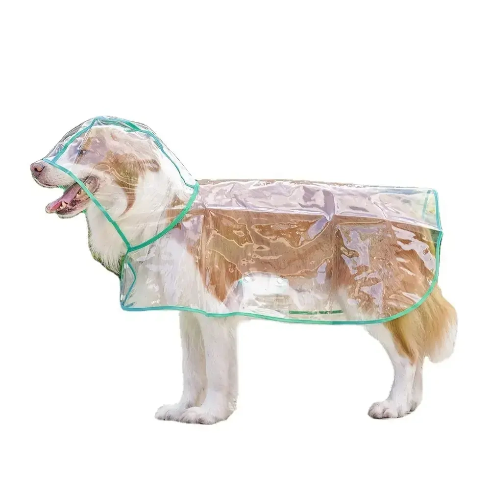 Дождевик для крупных пород собак «KOMFORT», прозрачный, р 6XL