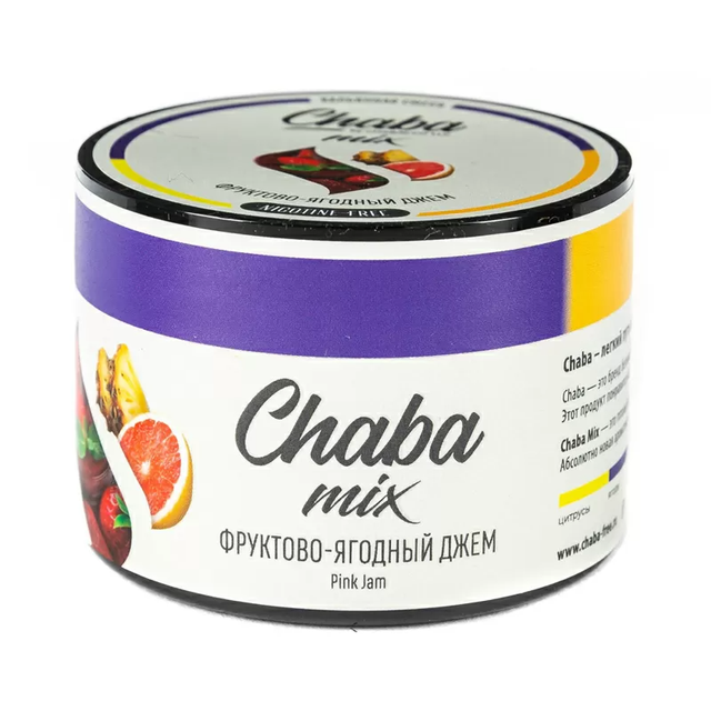 Бестабачная смесь Chaba mix Nicotine Free - Pink Jam 50 г