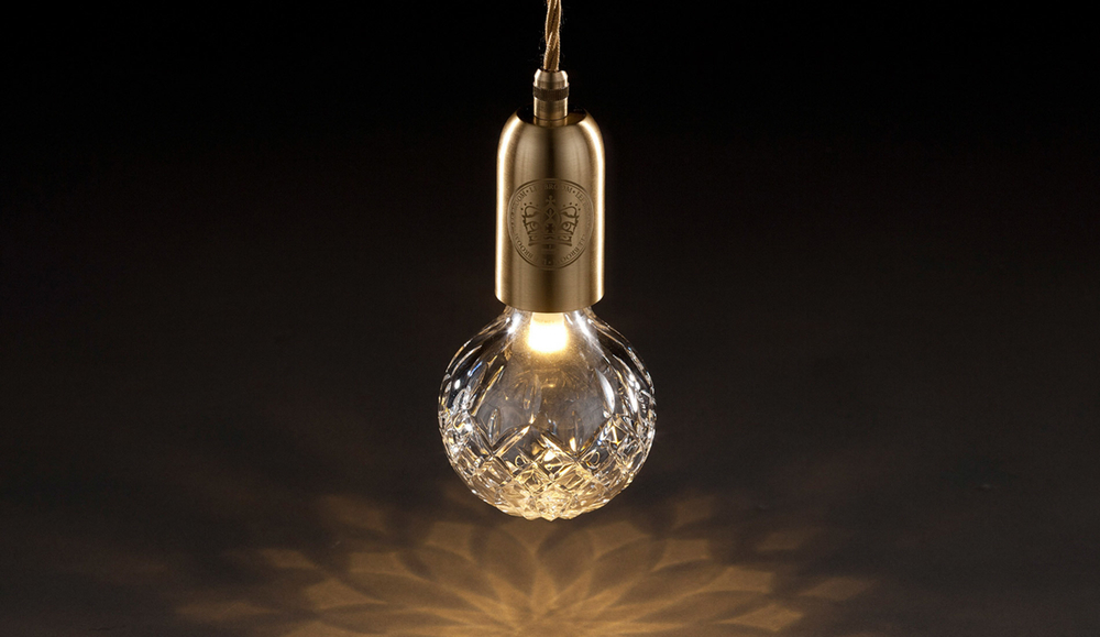 Pendant design lamp Crystal Bulb by Lee Broom (Matte)