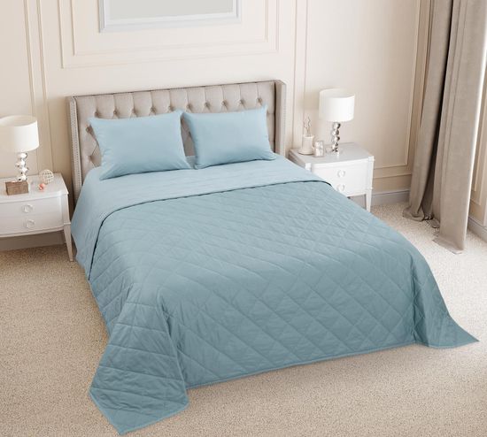 Покрывало стеганое Морской бриз перкаль 240*210 см