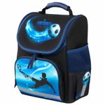 Ранец ПИФАГОР BASIC, 1 отделение, 3 кармана, эргономичная спинка, "Football player", 35х28х18 см, 271375