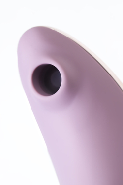 Вакуум-волновой стимулятор клитора с вибрацией Satisfyer Vulva Lover 1, силикон, сиреневый, 11,9 см