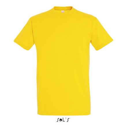Футболка Imperial мужская 100% хлопок Жёлтый  XXL