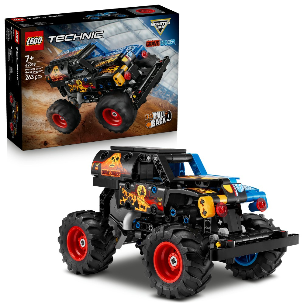 Конструктор LEGO Technic Monster Jam Grave Digger 42219 Огонь и лёд — фото 1