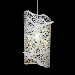 Люстра светильник leaf skeleton pattern белый Декор для дома, подарок