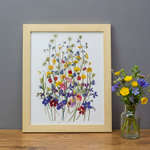 Картина из цветов “Луговое настроение”