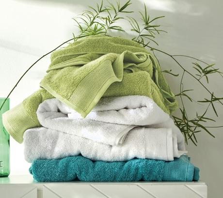 Полотенце UNI CELADON Blanc des Vosges 55x110 Бирюзовый