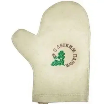 Рукавица для бани «С легким паром» TM ”Бацькина баня»