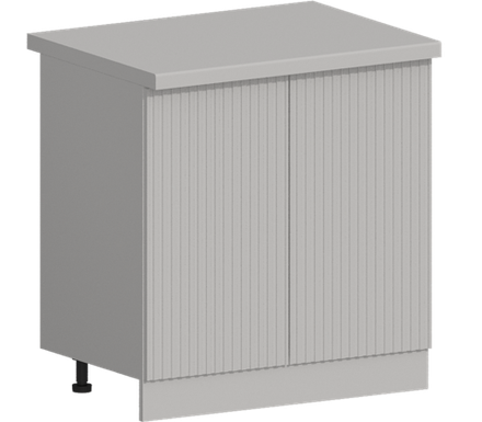 Кухня Модуль ШН 800 Графит / Белый