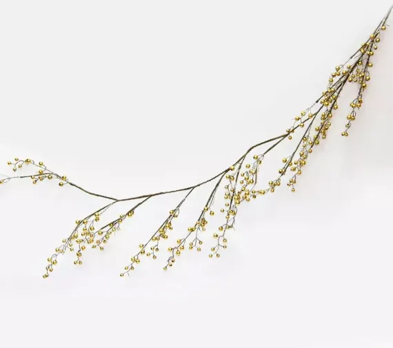 Декоративная гирлянда, цвет золотой 120 см. (RS1T763)